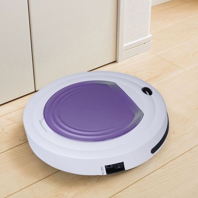 Wewoo - Robot Aspirateur nettoyeur ménager à balayage TC-350 Smart pour avec télécommande violet - Soldes Aspirateur robot
