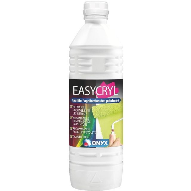 Onyx - Additif peinture acrylique Easycryl Onyx 1l - Produit préparation avant pose