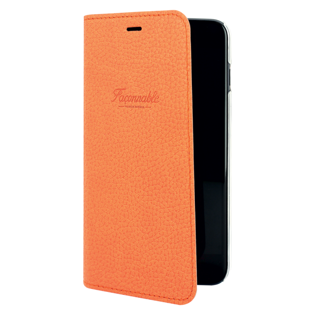 Faconnable - Etui French Riviera IP6/7/8P Orange Faconnable  - Accessoire Ordinateur portable et Mac