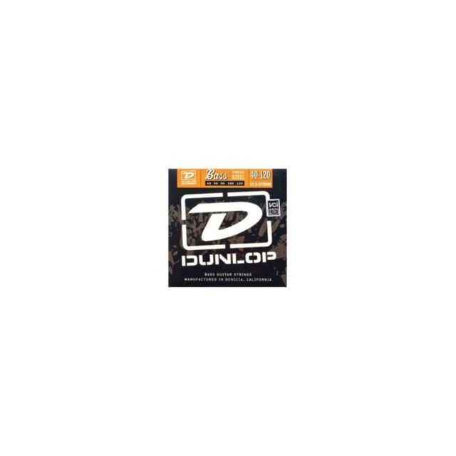 Dunlop - Dunlop DBS40120 - Jeu de cordes basse 5 cordes - Stainless Steel 40-120 Dunlop  - Dunlop