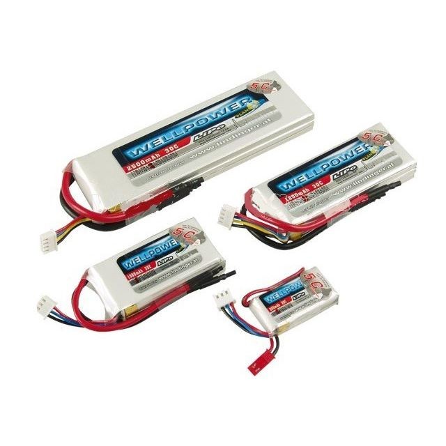 Batteries et chargeurs Ost Accu LiPo 4000MAH/18,5V 25/40C CH5 WELLPOWER SH