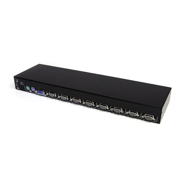Startech - StarTech.com Module de commutateur KVM USB PS/2 à 8 ports pour console 1UCABCONS17/19 - Reseaux Startech