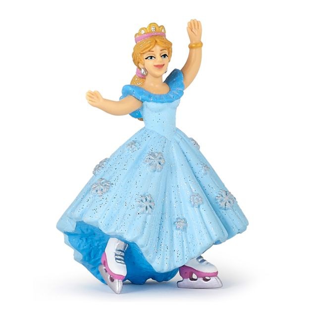 Papo - Figurine princesse avec patins à glace Papo  - Figurines Papo