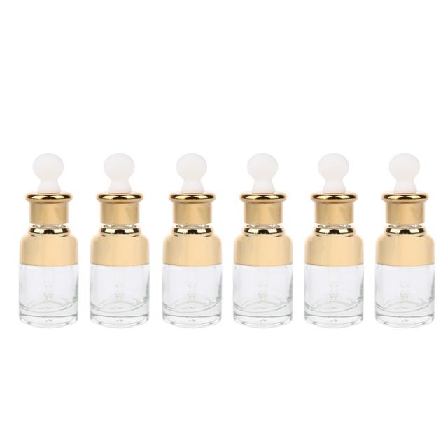 marque generique - Flacon compte-gouttes en verre 6 pièces pour maquillage huile essentielle 50ml marque generique  - Appareil balnéo