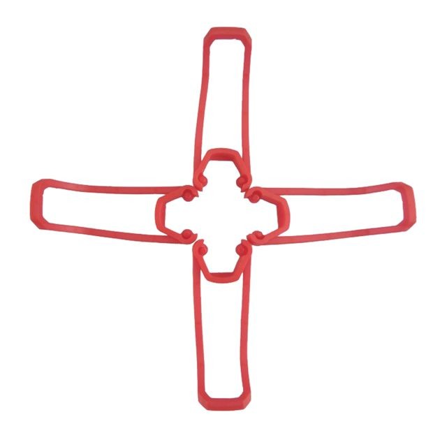 Accessoires et pièces marque generique Protecteur Protecteur Garde Pour Quadricoptère Pliable Drone Accessoires Rouge