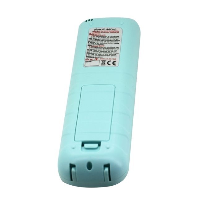 Wewoo Télécommande universelle Air conditionnée bleu de climatiseur, fonction de thermomètre de