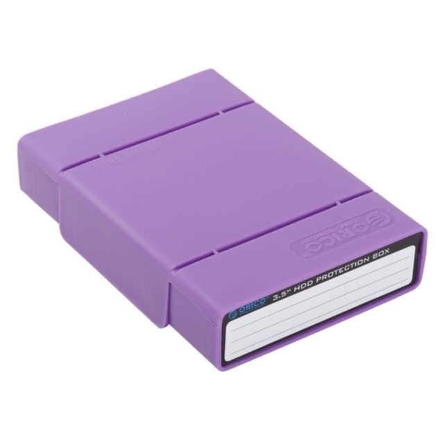 Wewoo Boîtier disque dur Violet PHP-35 3.5 pouces SATA HDD Case protéger la boîte de couverture