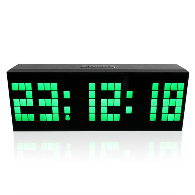 Generic - Télécommande multifonction Minuterie numérique lumineuse Horloge LED 6 bits à 5 segments - vert Generic   - Horloges, pendules Generic