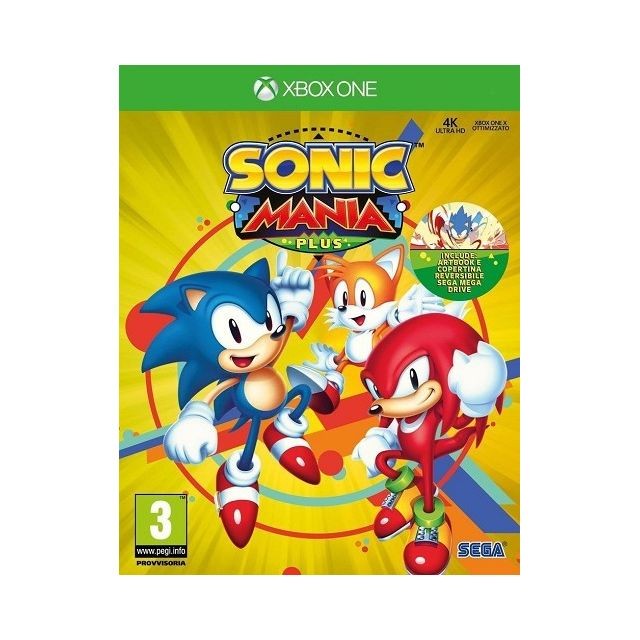 Sega - Sonic Mania Plus Sega  - Jeux Xbox One Sega
