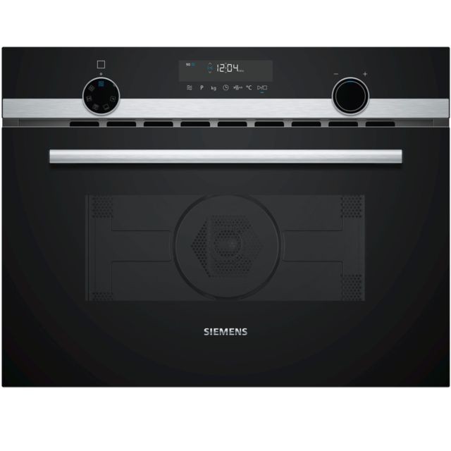 Siemens - SIEMENS - CM585AGS0 Four intégrable compact - Fonction micro-ondes - 44L - Inox - Micro-ondes gril Four micro-ondes
