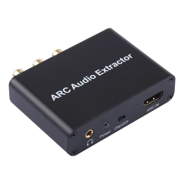 Wewoo - Extracteur audio 192KHz ARC HDMI ARC vers SPDIF + Adaptateur de canal retour audio convertisseur coaxial + L / R Wewoo  - Convertisseur Audio et Vidéo