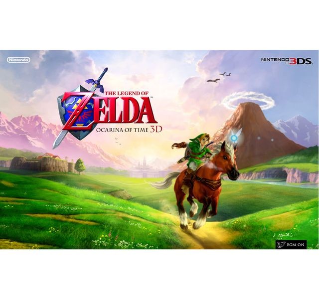 Jeux 3DS The Legend Of Zelda Ocarina Of Time