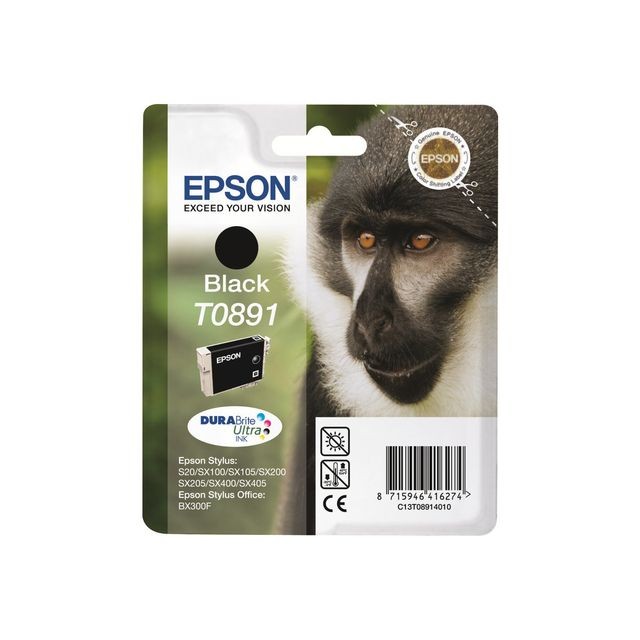 Epson - Cartouche d'encre Noir - T0891 - Epson