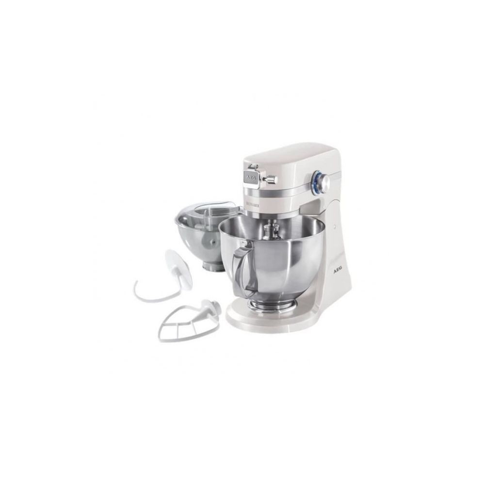 AEG Robot pâtissier AEG UltraMix KM4100 - 1000 Watt - blanc coquille d'oeuf