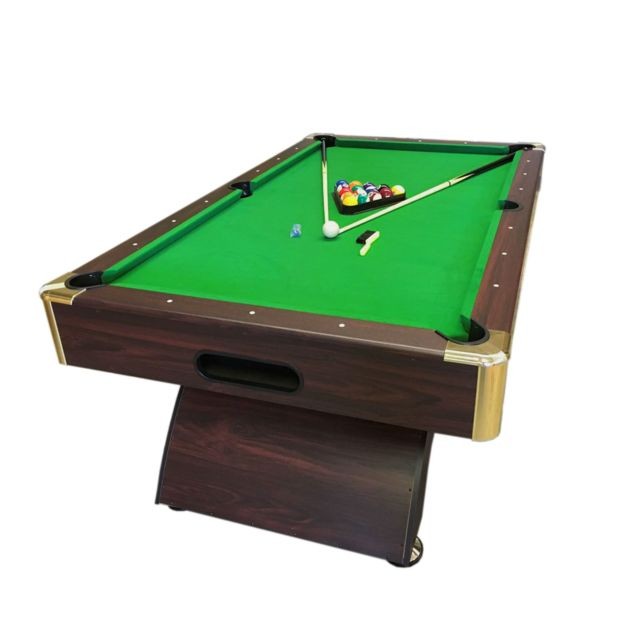 Simba BILLARD AMERICAIN - NEUF - table de billard Snooker 8 ft Leonida - 220 x 110 cm