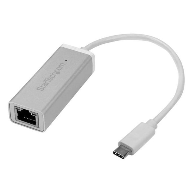 Startech - Adaptateur réseau USB-C vers RJ45 Gigabit Ethernet - M/F - Argent Startech  - Câble antenne