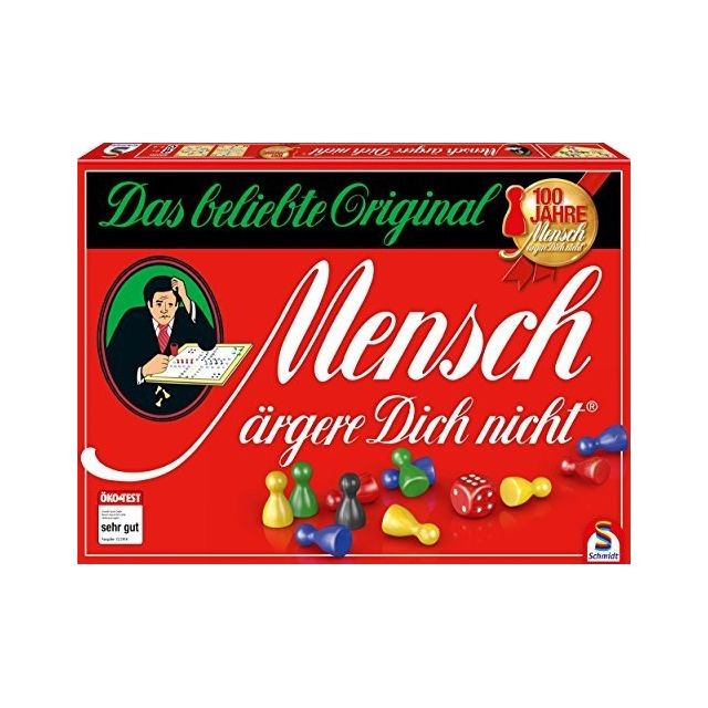 Schmidt Spiele - Schmidt Mensch AERGERE Dich NI Schmidt Spiele  - Jeux de cartes