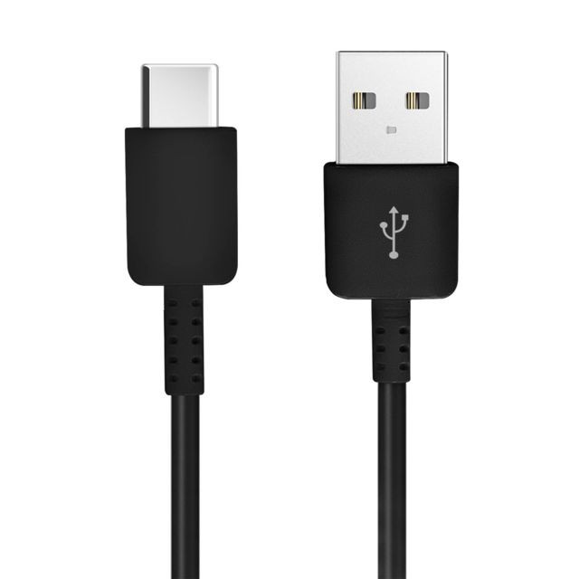 Samsung Câble USB vers USB type C Original Samsung EP-DW700CWE Noir charge et synchro