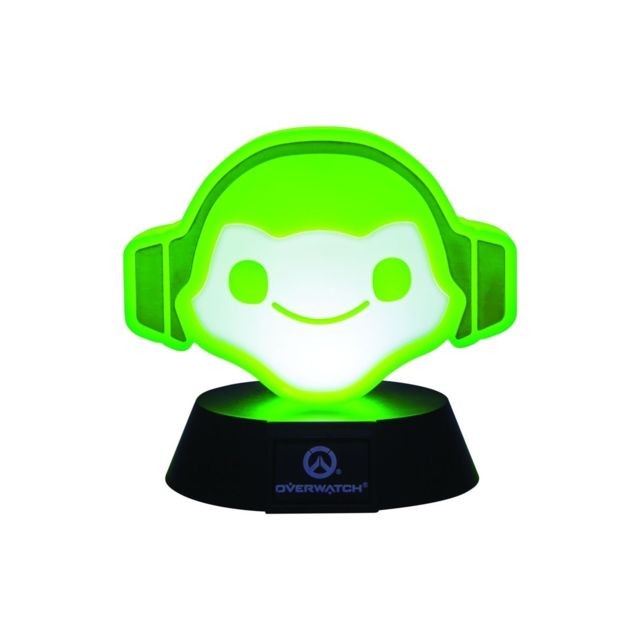 Paladone Products - Overwatch - Veilleuse 3D Icon Lucio 10 cm - Paladone Products