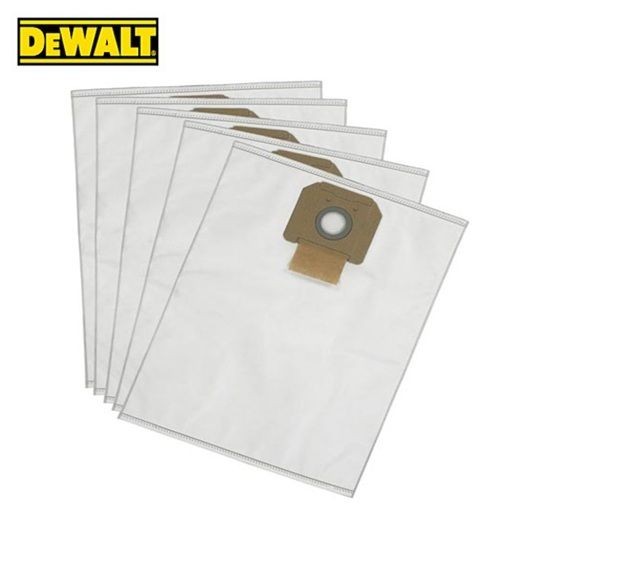 Dewalt - Dewalt - Lot de 5 sacs d'aspirateur en tissu pour DWV900L / DWV901L / DWV902M Dewalt  - Sacs aspirateur