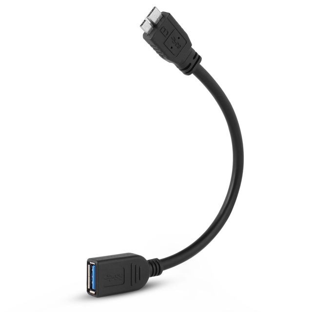 Cabling - CABLING® Câble micro USB Host OTG (Câble) -USB 3.0 vers adaptateur OTG pour Samsung Galaxy Note 3 - Cable otg