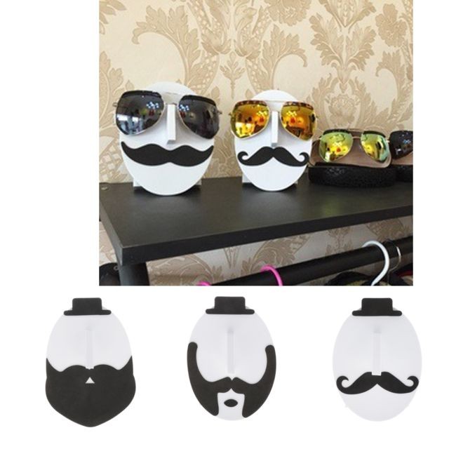 Magie Moustache Visage Lunettes Lunettes De Soleil Spectacles Présentoir Rack Style2