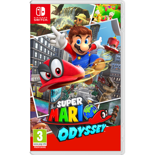 Nintendo - Super Mario Odyssey - Switch Nintendo  - Idées cadeaux pour Noël Jeux et Consoles