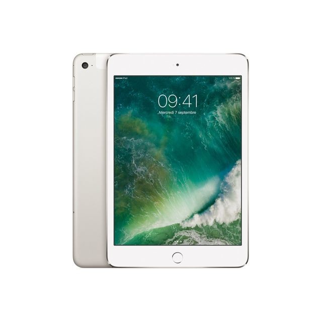Apple - iPad Mini 4 - MNWF2NF/A - Wifi + Cellular - Argent - iPad 32 go