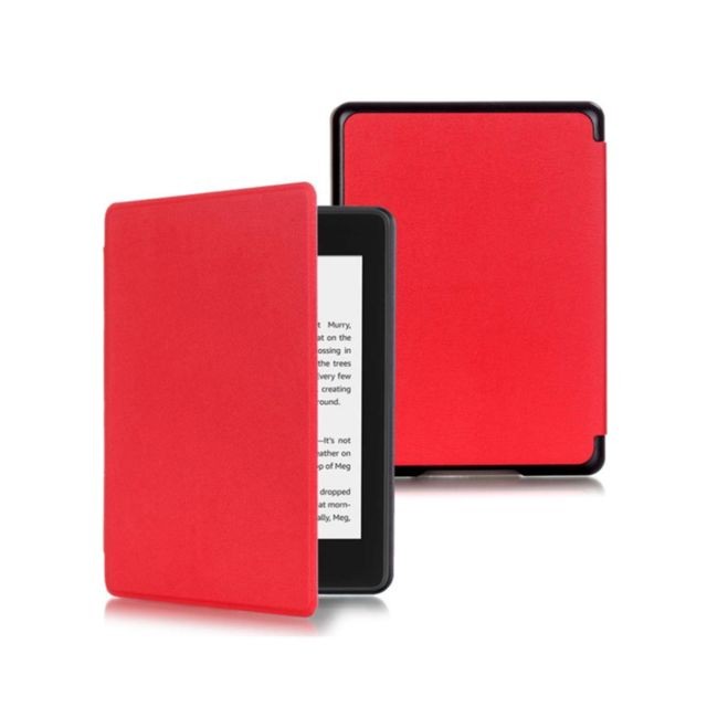marque generique - YP Select Couverture de livre électronique pour Kindle Paperwhite 4 génération, couverture de lecteur électronique Rouge - Kindle paperwhite