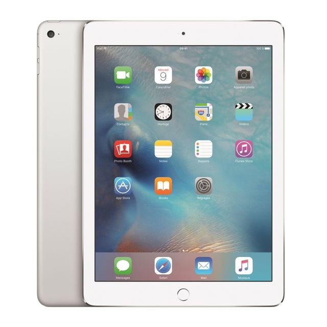 Apple - iPad Air 2 - 32 Go - Wifi - Argent MNV62NF/A - iPad Air iPad