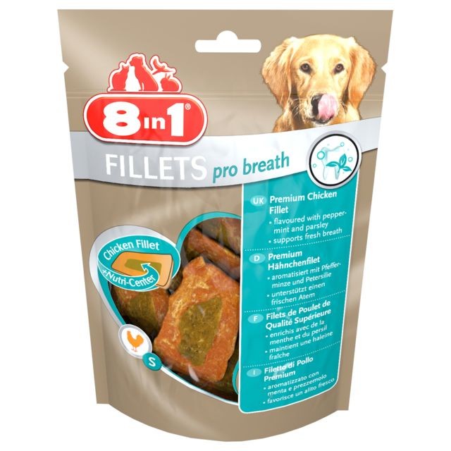 8In1 - Friandises Filets Poulet Pro Breath S pour Petit Chien - 8in1 8In1  - 8In1