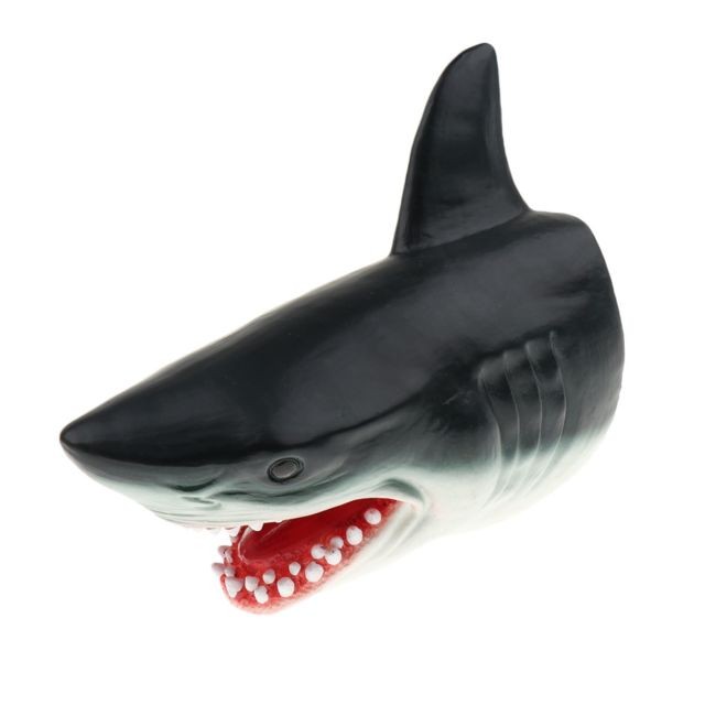 marque generique - simulation dinosaure animal tête modèle marionnette enfants jouet jouet requin marque generique  - Requin jouet