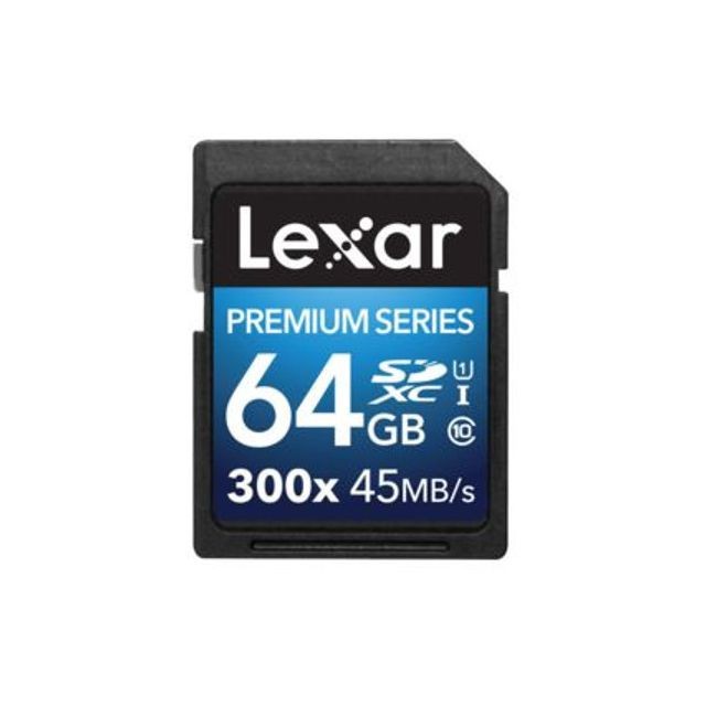 Lexar - Secure digital sd LEXAR LSD 064 300 X - Carte SD Lexar