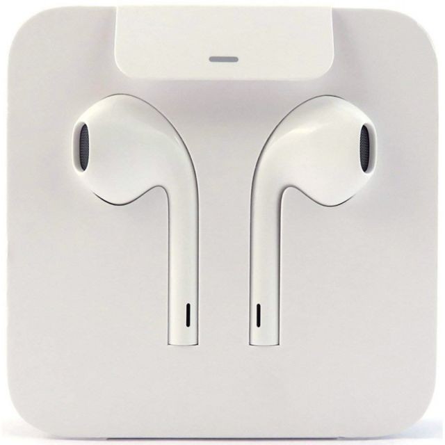Apple - Apple MMTN2 - Écouteurs EarPods d'Origine Pour Iphone - Lightning - Fourni Avec Adaptateur Lightning vers Jack - Blanc (En Vrac) Apple   - Earpods apple