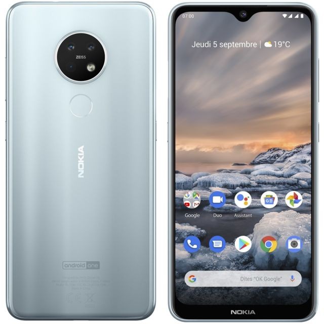 Nokia - 7.2 - 128 Go - Glace Nokia   - Smartphone Android Hd