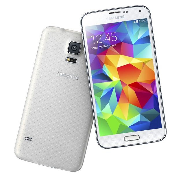 Smartphone Android Samsung Galaxy S5 4G Blanc