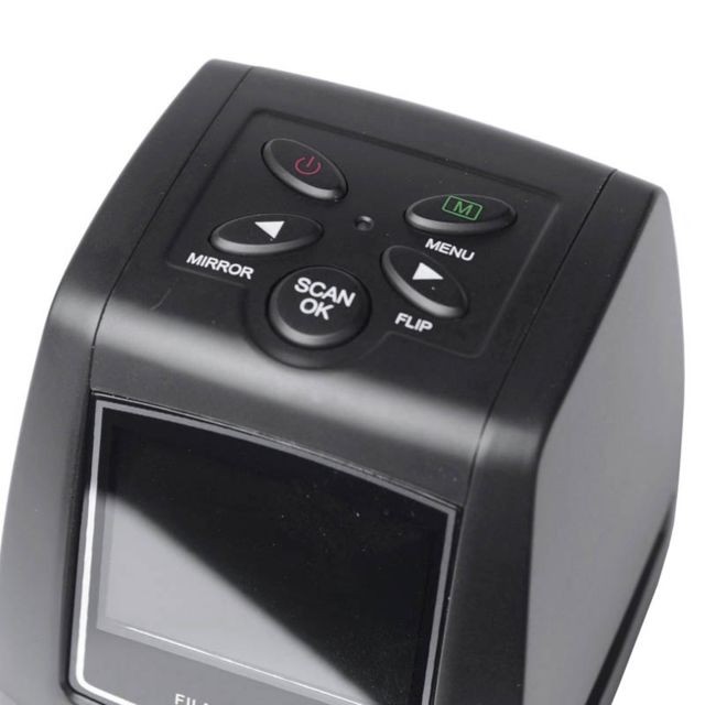 Scanner Scanner portable de film d'écran d'affichage à cristaux liquides de TFT LCD d'USB 2.0 35mm 5MP 2.36 pouces, supportent la carte d'écart-type