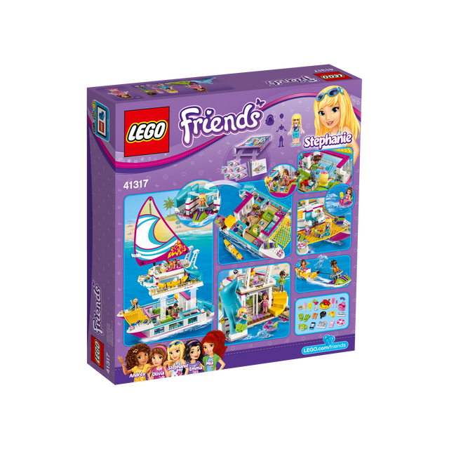 Lego - LEGO® Friends - Le catamaran - 41317 - Briques Lego