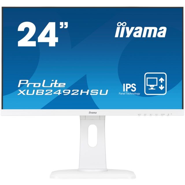 Iiyama - 24"" LED PROLITE XUB2492HSU-W1 - Ecran PC Iiyama