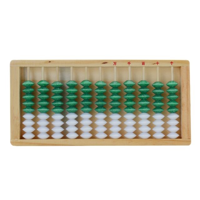 marque generique - Abacus Math Toy Pour Enfants Enfants Comptant Abacus En Bois Vert Blanc marque generique - Noël 2019 : Jeux & Jouets Jeux & Jouets