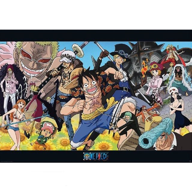One Piece - ONE PIECE Poster Dressrosa - Affiches, posters