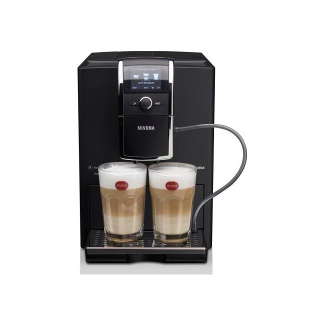 Nivona - NIVONA NICR841 Machine expresso full automatique avec broyeur Cafe Romatica - Noir - Cafetière broyeur Expresso - Cafetière