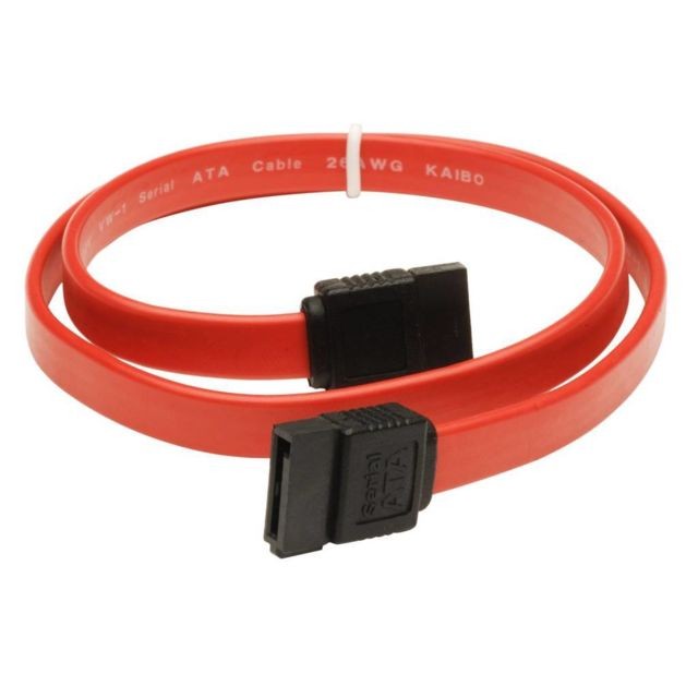 Ansonic - Câble de données SATA 3 Gb/s SATA Femelle à 7 Broches SATA Femelle à 7 Broches 0,5 m Touche rouge - Câbles SATA