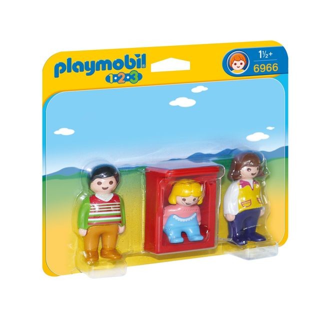 Playmobil Playmobil PLAYMOBIL 1.2.3 - Parents avec bébé