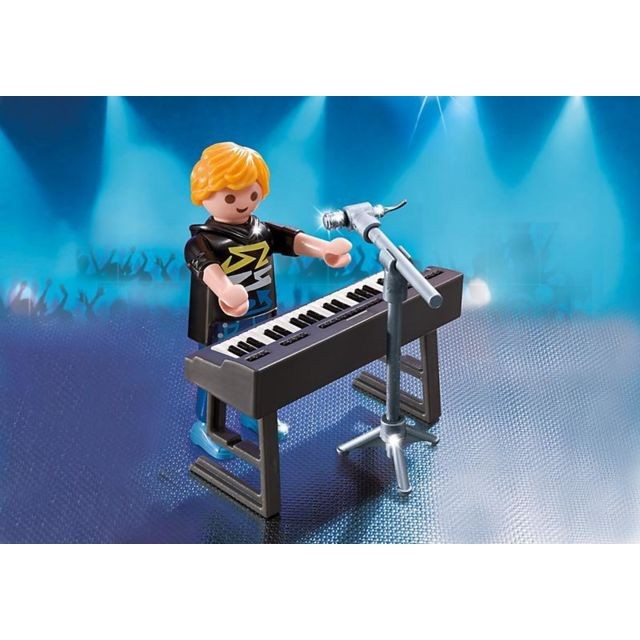 Playmobil Playmobil PLAYMOBIL 5604 Joueur de synthé Pop Stars