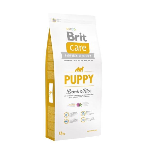 Croquettes pour chien Brit Brit Care Chien Puppy Agneau Riz