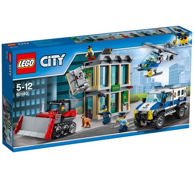 Lego - LEGO® City - Le cambriolage de la banque - 60140 - Briques Lego