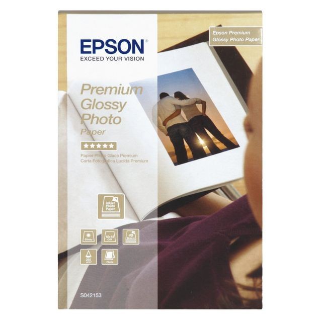 Epson - Papier photo 10x15 glacé - C13S042153 - Epson