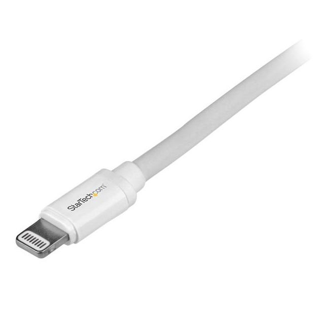 Startech Câble Apple Lightning vers USB pour iPhone, iPod, iPad - 2 m Blanc