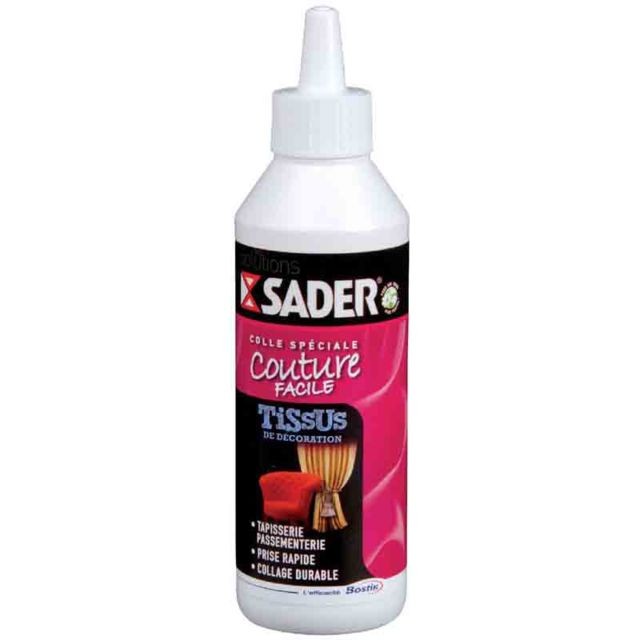 Sader - SADER - Colle tissu de décoration 250 ml Sader   - Mastic, silicone, joint Sader